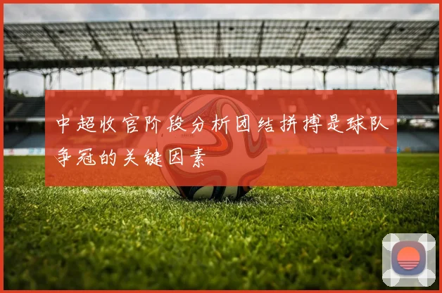 中超收官阶段分析团结拼搏是球队争冠的关键因素