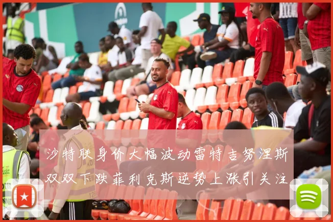 沙特联身价大幅波动雷特吉努涅斯双双下跌菲利克斯逆势上涨引关注