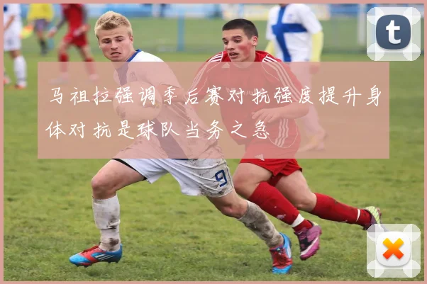 马祖拉强调季后赛对抗强度提升身体对抗是球队当务之急